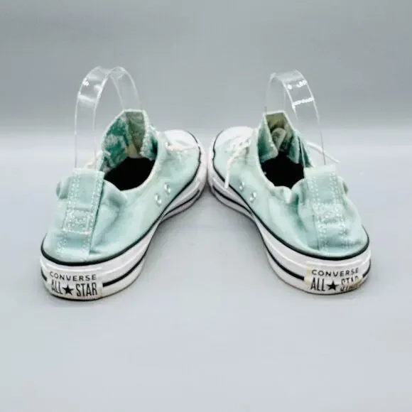 Converse Shoes Womens 9 Green Canvas Chuck Taylor All Star Shoreline Sneakers - Picture 6 of 11